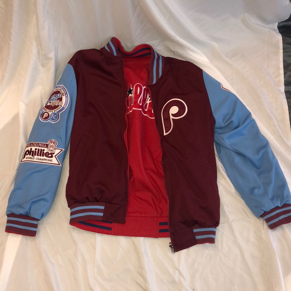 Philadelphia Phillies Vintage Reversible Bomber